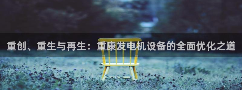 辉达娱乐丿39444：重创、重生与再生：重康发电机设备的全面
