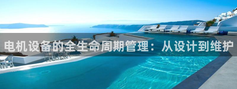 辉达娱乐app：电机设备的全生命周期管理：从设计到维护