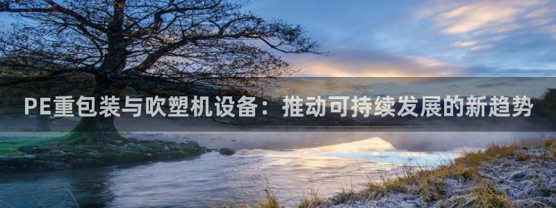 辉达娱乐正规吗：PE重包装与吹塑机设备：推动可持续发展的新趋