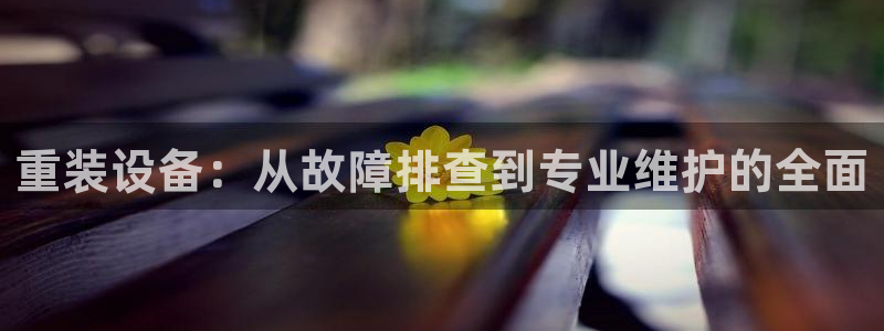 代理辉达娱乐：重装设备：从故障排查到专业维护的全面